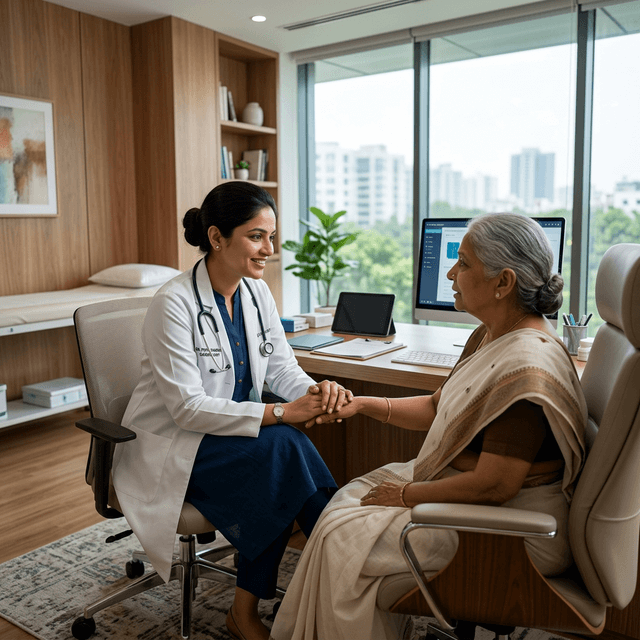 Doctor Consulting Patient